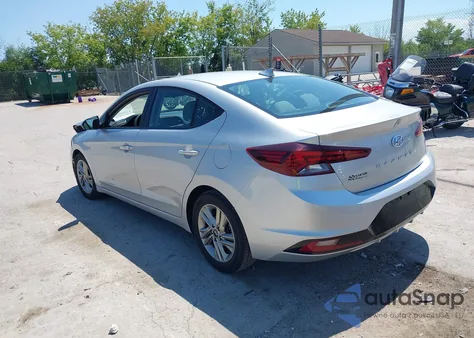 2019 Hyundai Elantra Sel from USA, damaged, VIN 5NPD84LF1KH493940